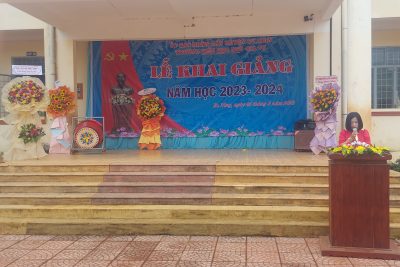 KHAI GIẢNG NĂM HỌC MỚI  2023-2024