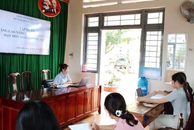 Tập huấn nâng cao năng lực cho giáo viên dạy môn Toán cấp tiểu học
