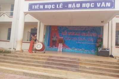 Hình ảnh lễ khai giảng năm học mới