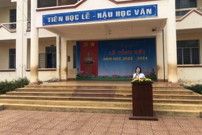 Những hình ảnh về Lễ tổng kết năm học 2023 – 2024