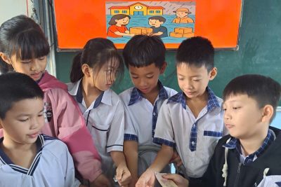 TRƯỜNG TIỂU HỌC NGÔ GIA TỰ TỔ CHỨC QUYÊN GÓP ỦNG HỘ HỌC SINH VÙNG LŨ PHÚ YÊN (CŨ)